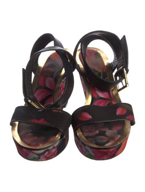 Ted Baker Canvas Printed Sandals