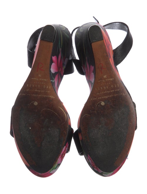 Ted Baker Canvas Printed Sandals