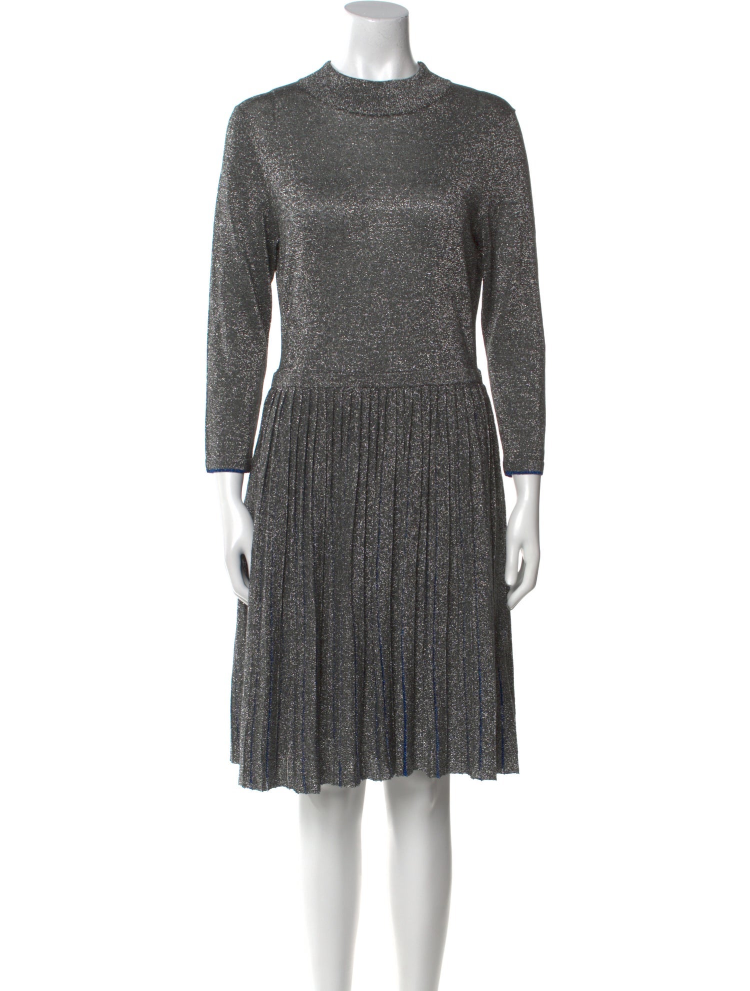 Ted Baker Mock Neck Knee-Length Dress