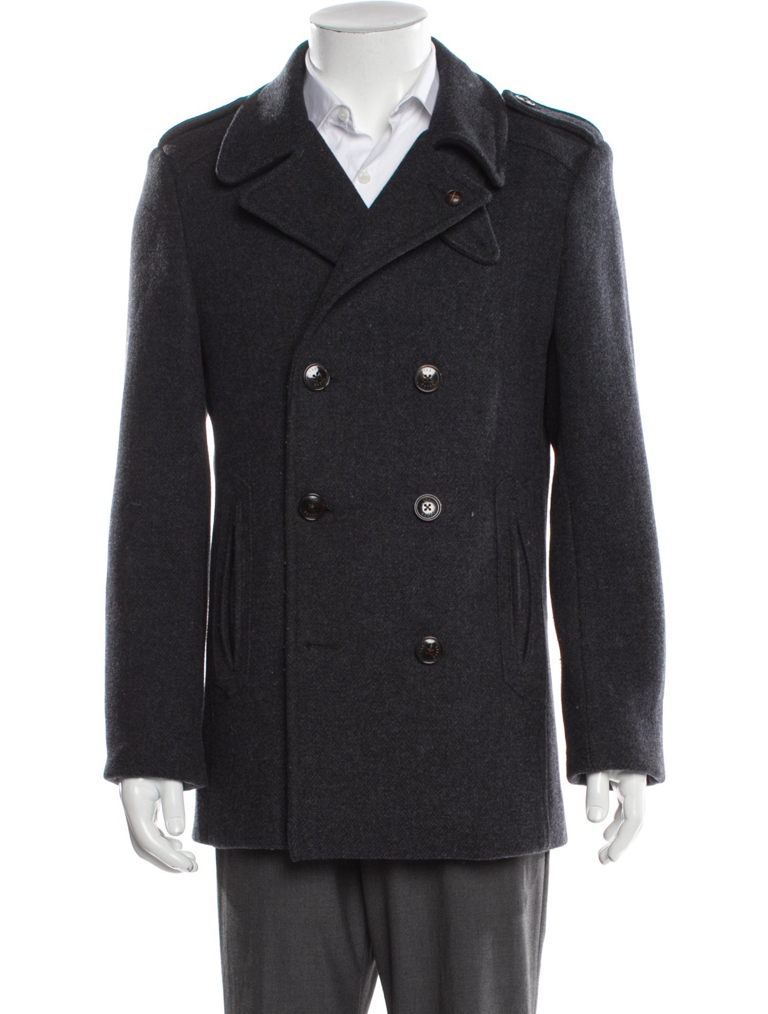 Ted Baker Wool Peacoat
