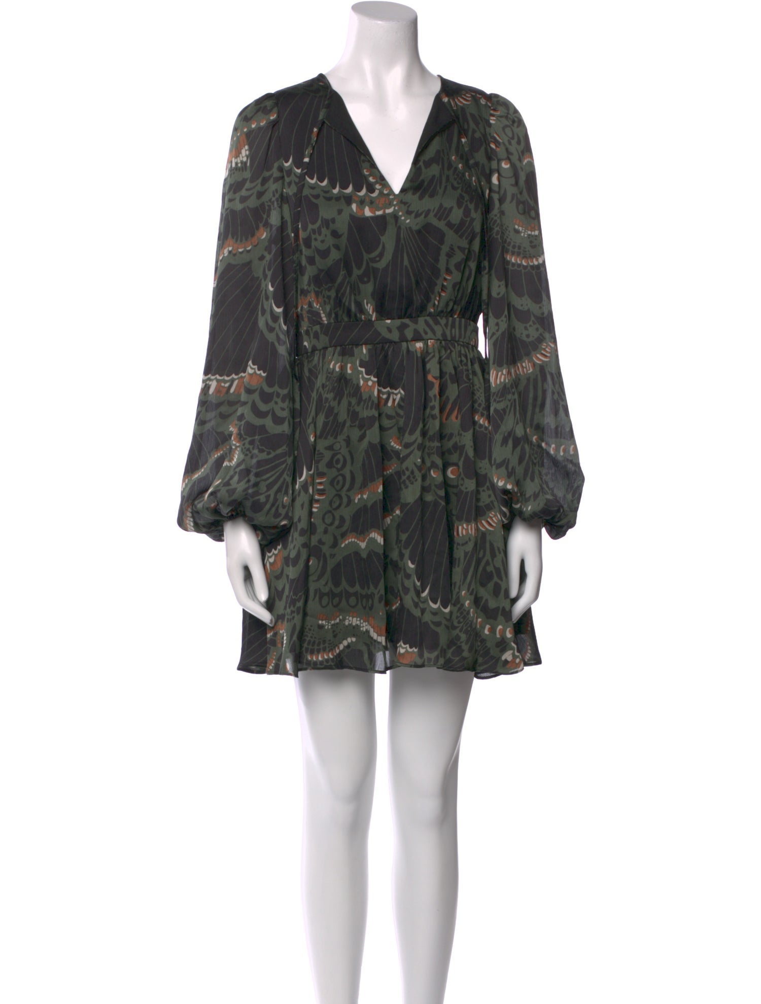 Ted Baker Printed Mini Dress