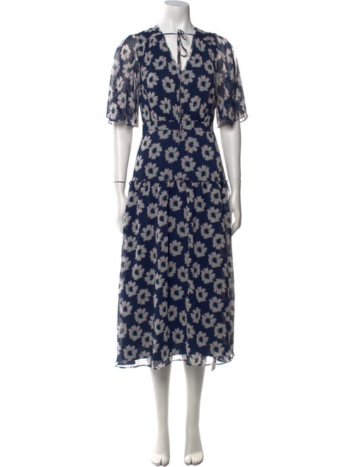 Ted Baker Floral Print Long Dress