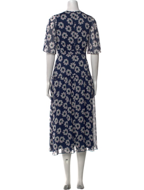 Ted Baker Floral Print Long Dress
