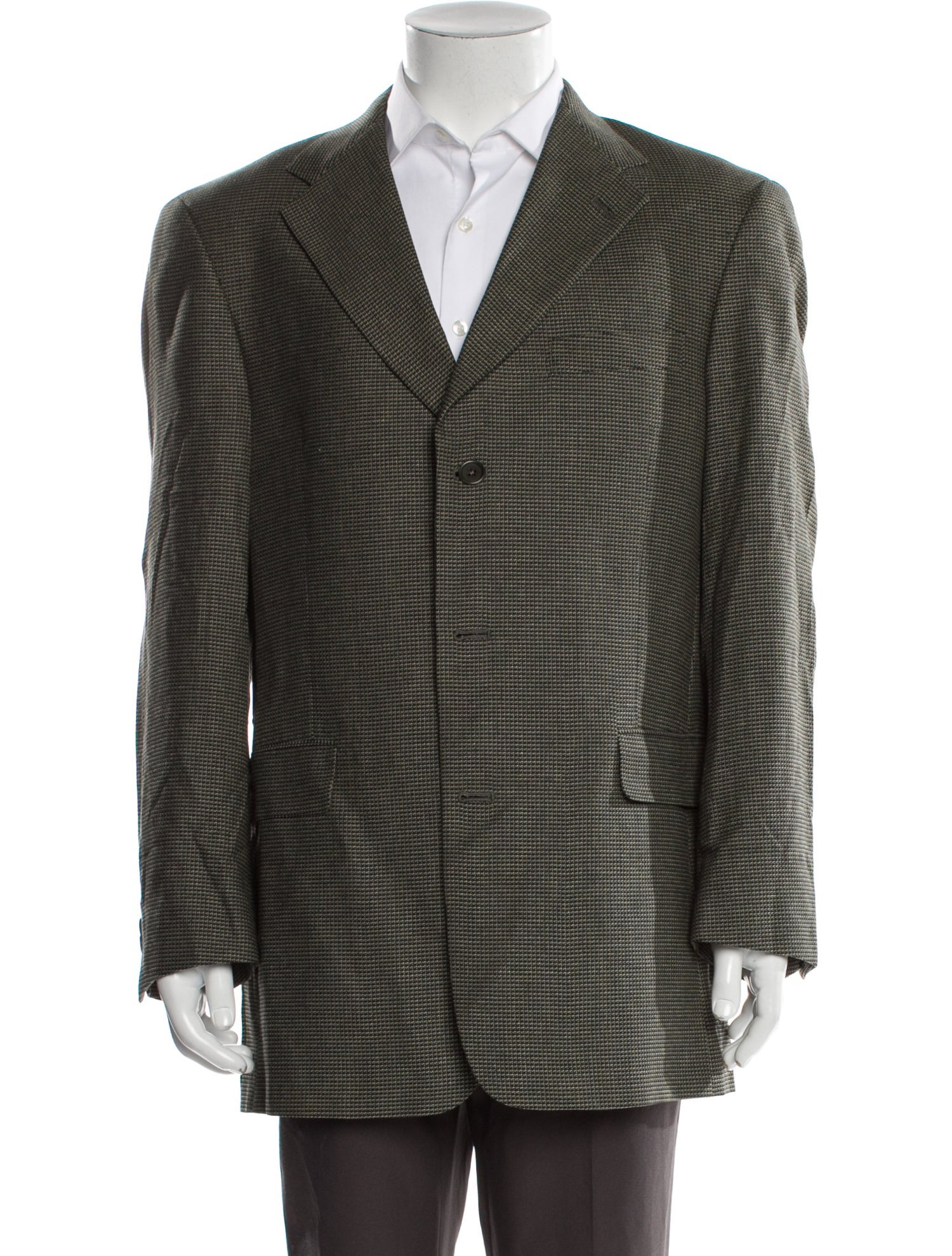 Ted Baker Plaid Print Blazer