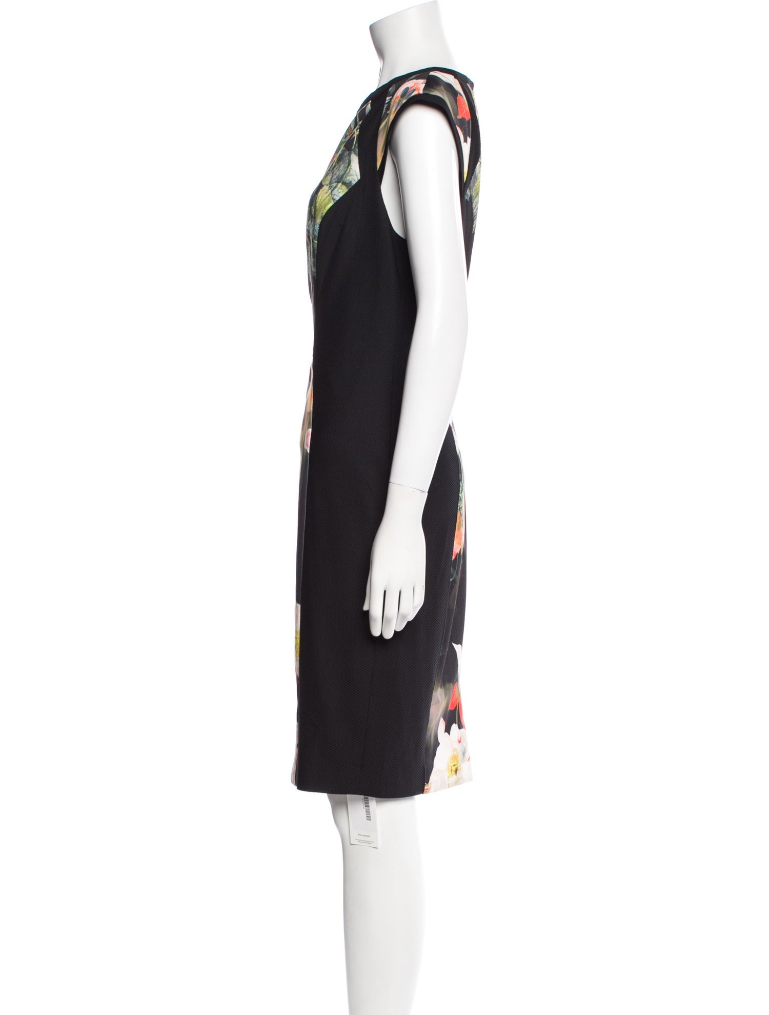 Ted Baker Floral Print Knee-Length Dress