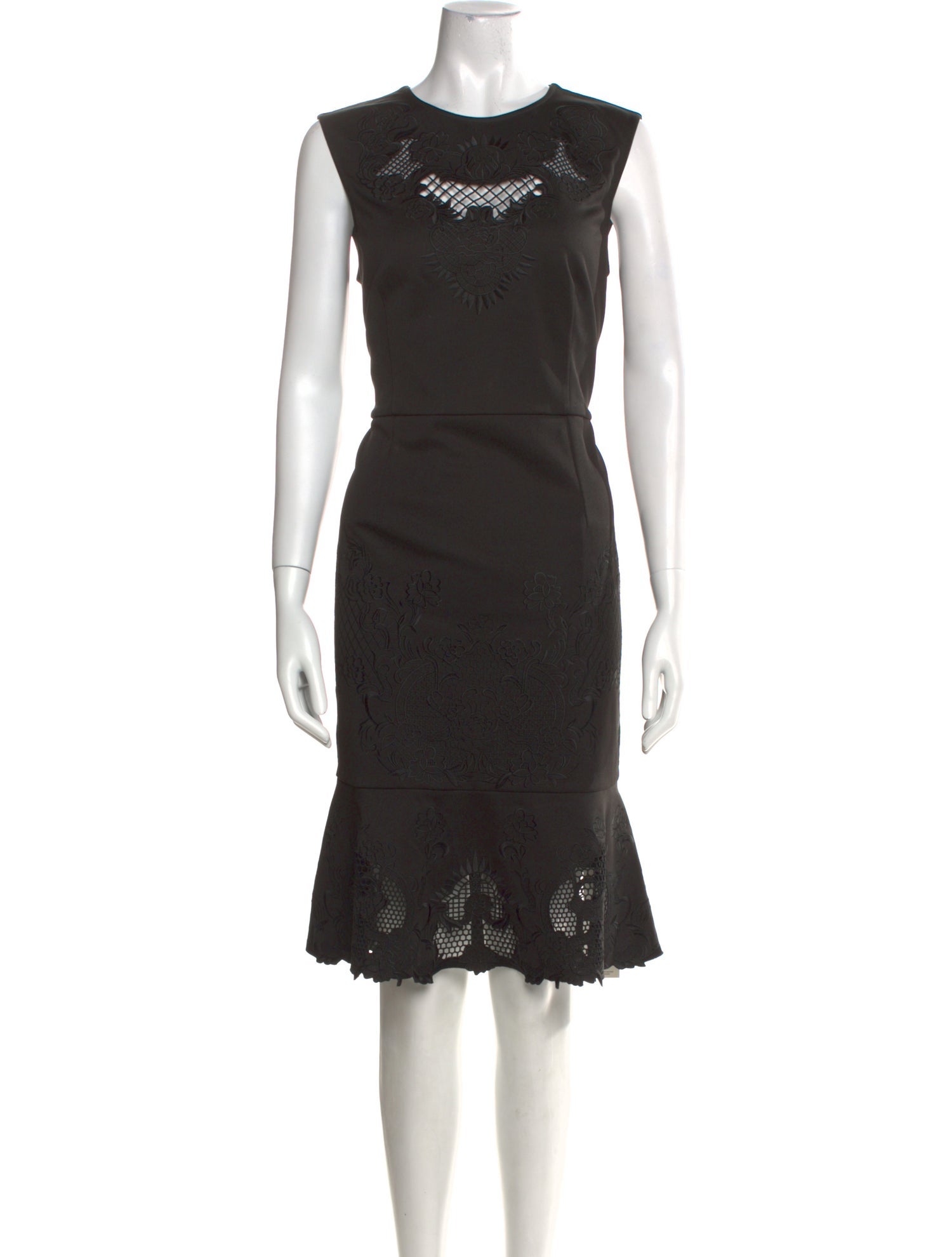 Ted Baker Crew Neck Knee-Length Dress