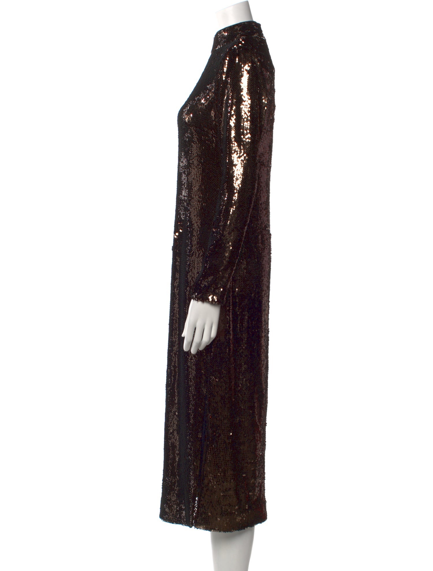 Ted Baker Mock Neck Midi Length Dress w/ Tags