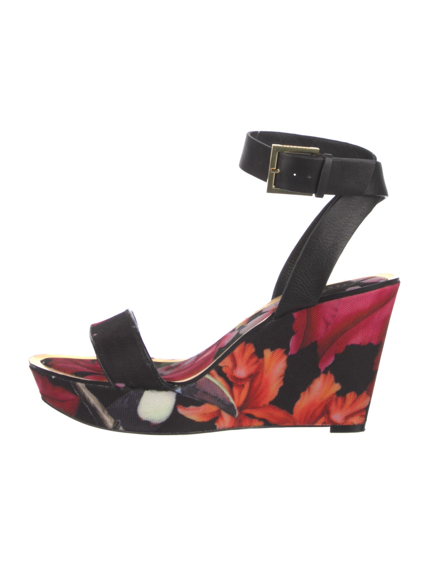 Ted Baker Canvas Printed Sandals