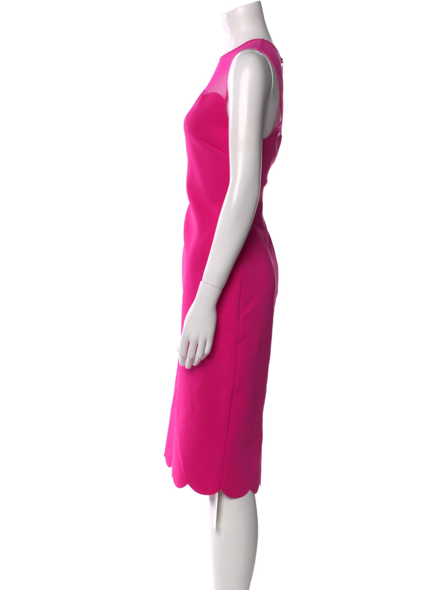 Ted Baker Crew Neck Midi Length Dress w/ Tags