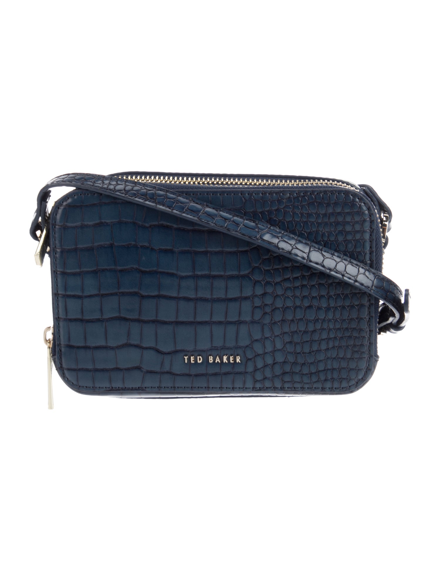 Ted Baker Embossed Leather Crossbody Bag