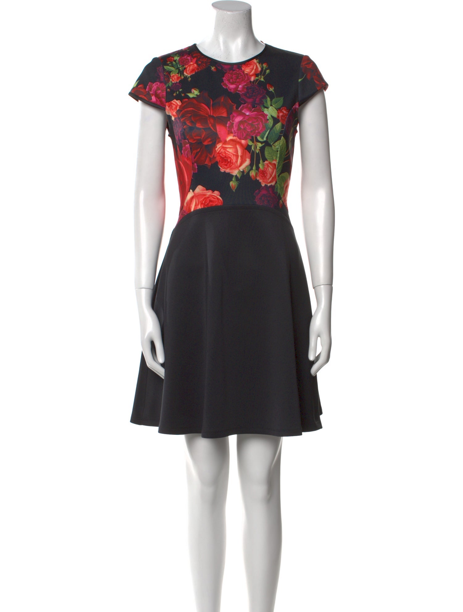 Ted Baker Floral Print Mini Dress