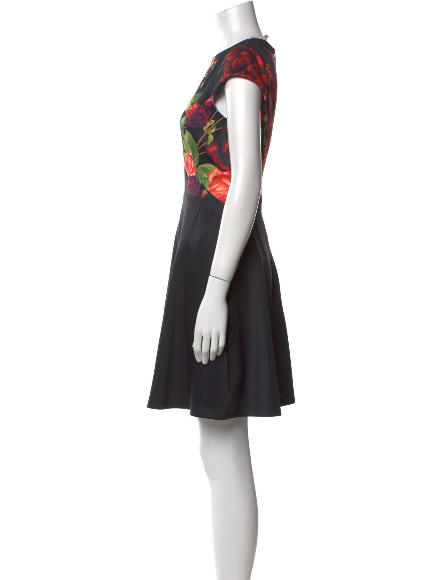 Ted Baker Floral Print Mini Dress