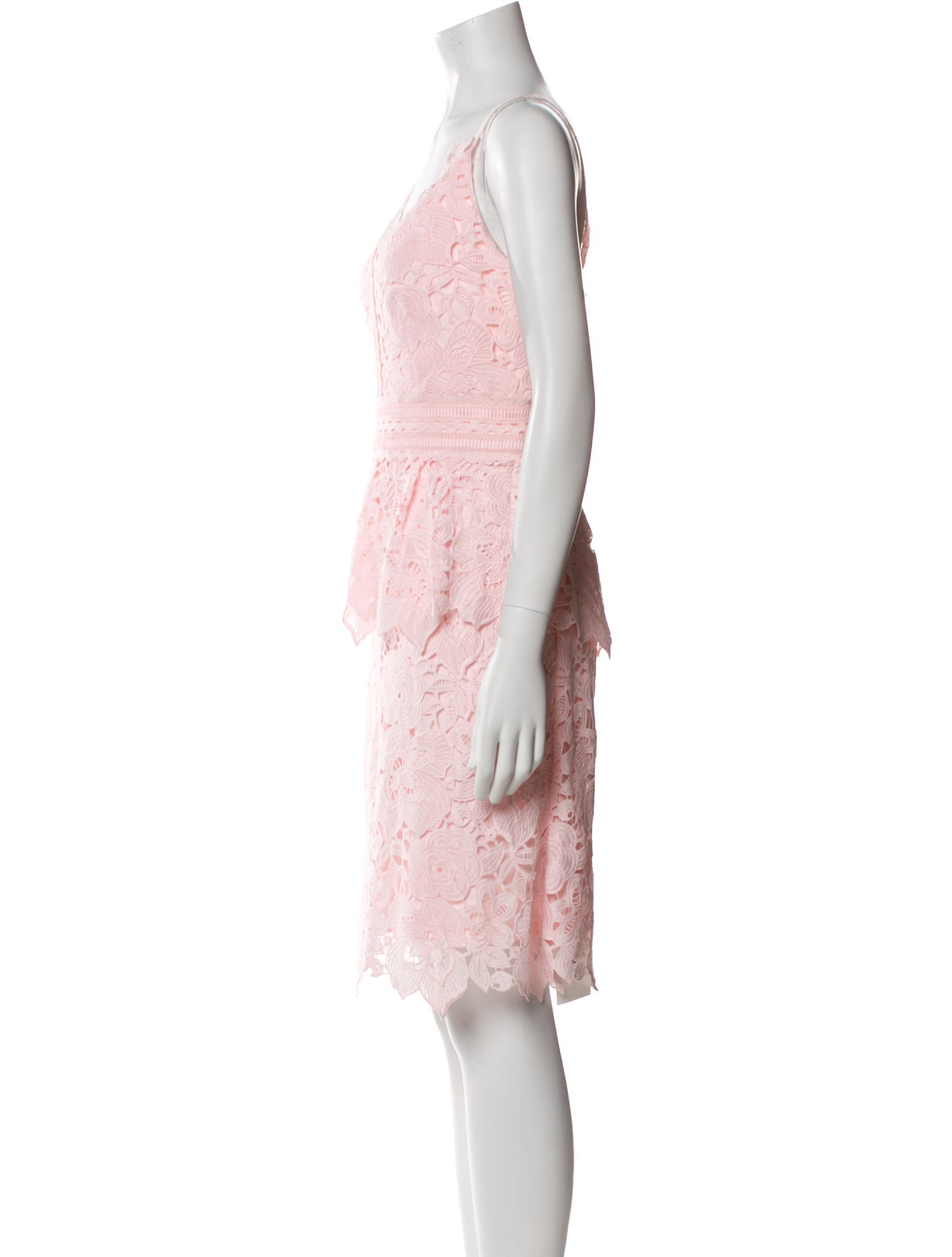 Ted Baker Lace Pattern Knee-Length Dress