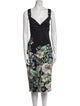 Ted Baker Floral Print Long Dress