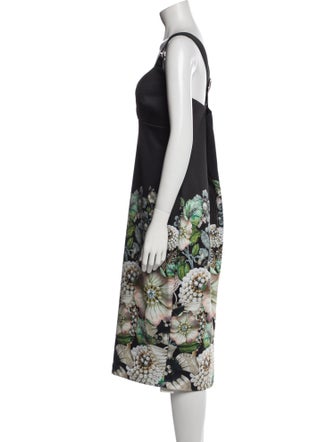 Ted Baker Floral Print Long Dress