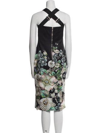 Ted Baker Floral Print Long Dress