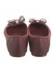 Ted Baker Leather Bow Accents Flats