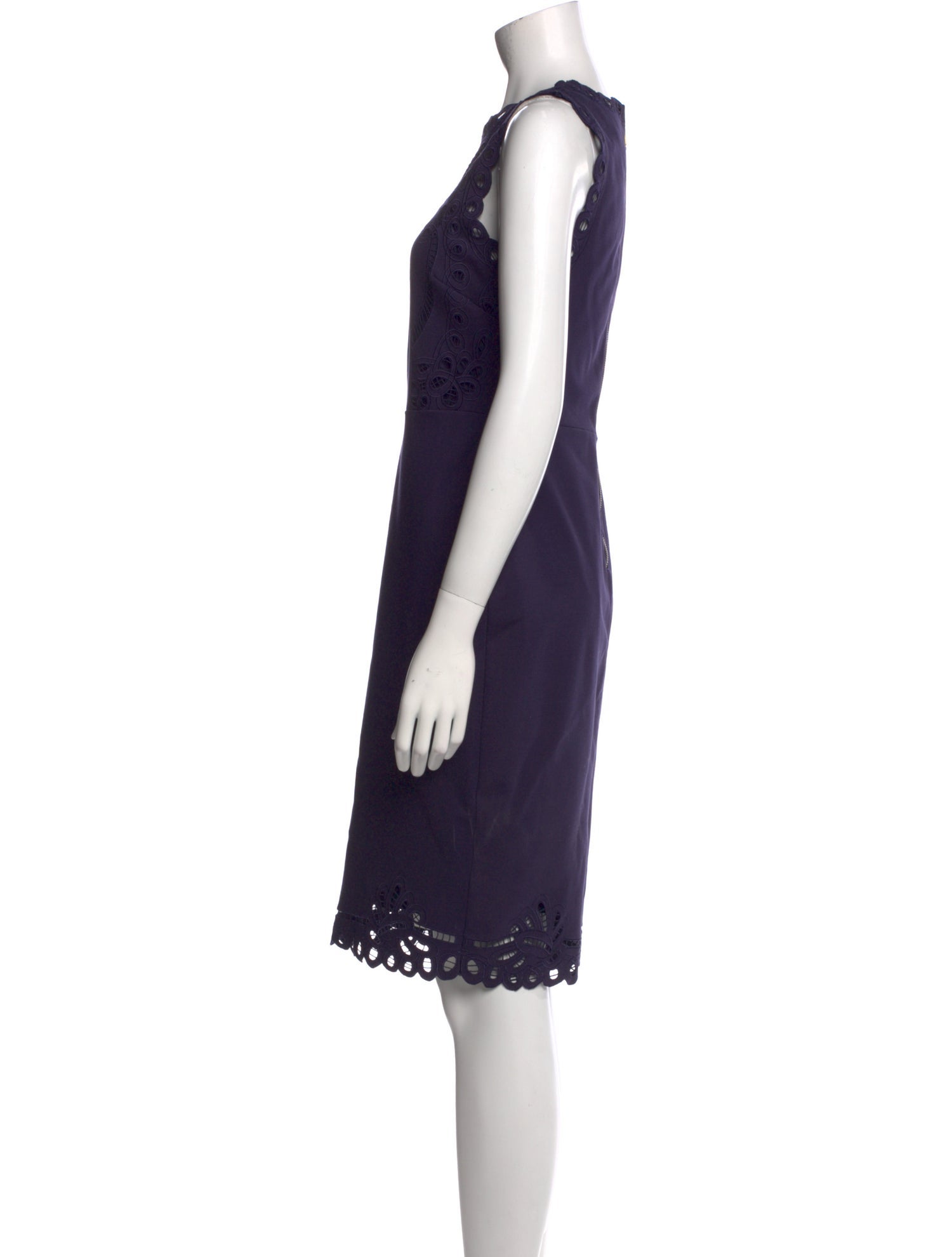 Ted Baker Crew Neck Knee-Length Dress