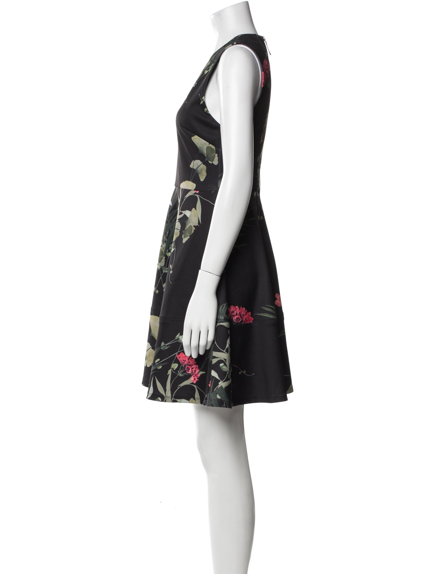 Ted Baker Floral Print Mini Dress
