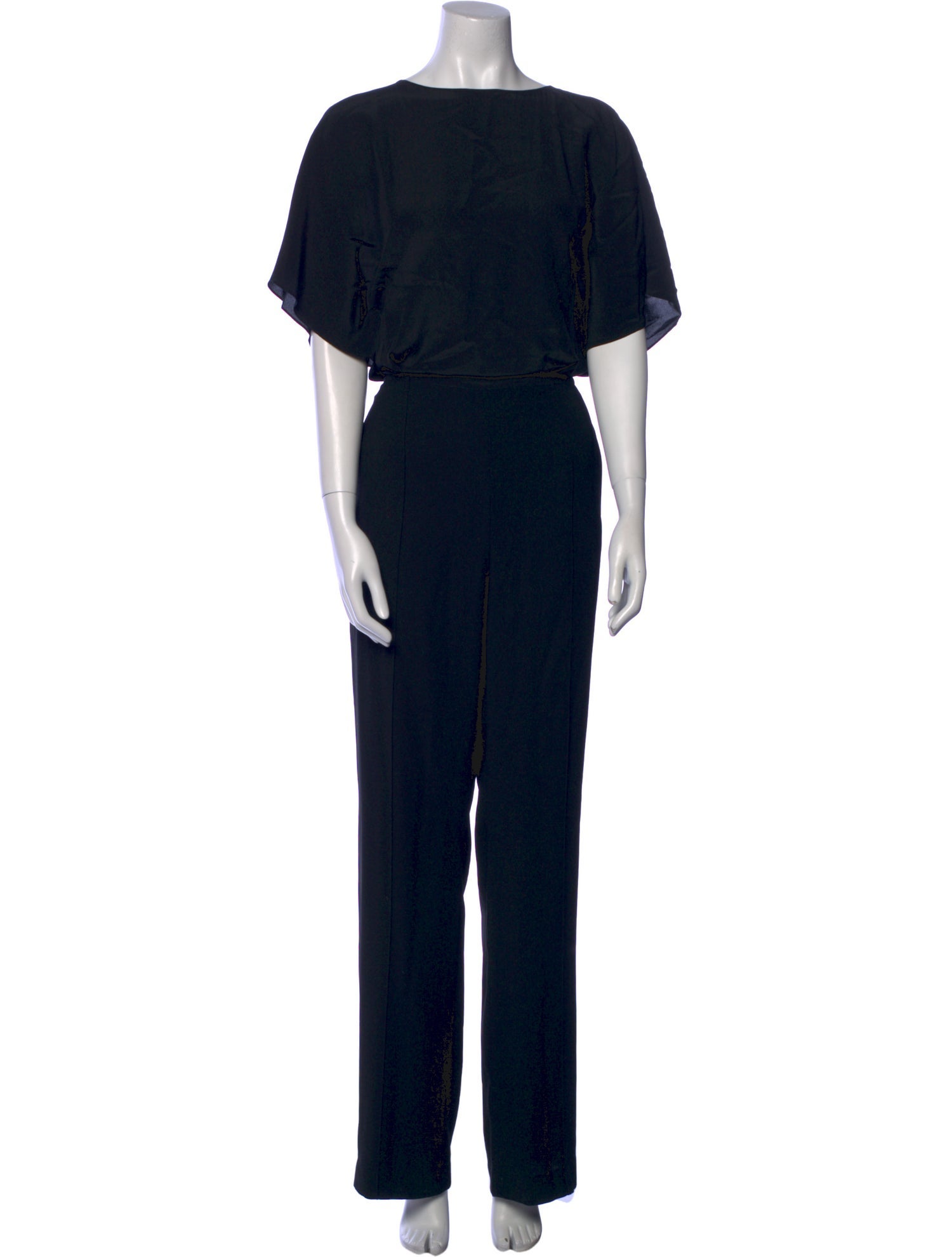 Ted Baker Silk Bateau Neckline Jumpsuit