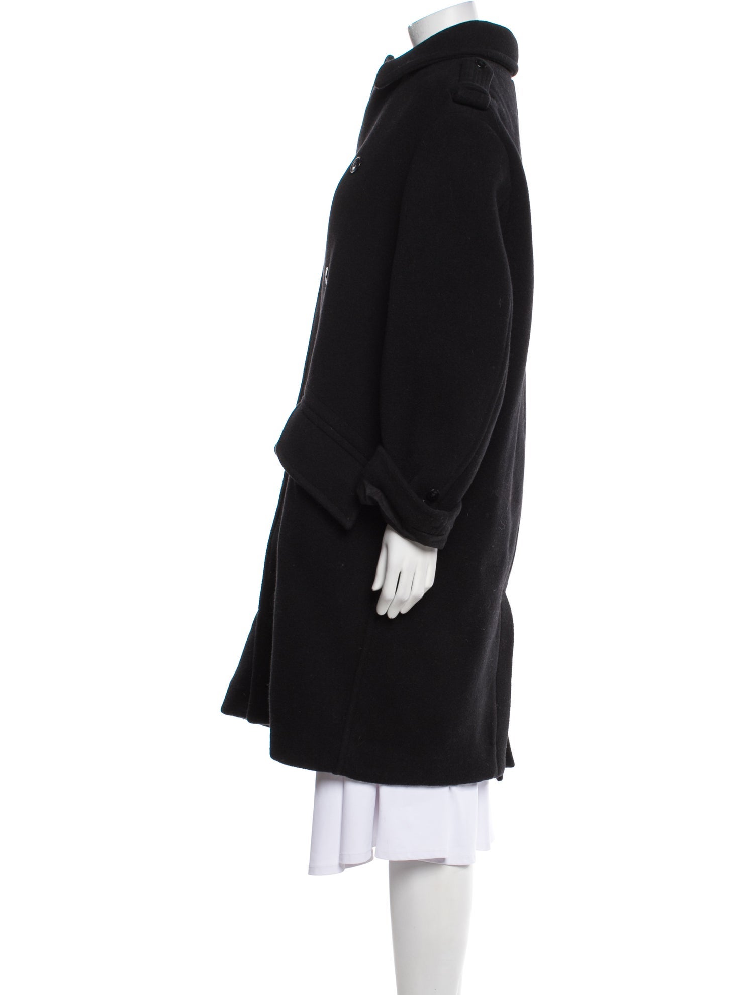 Ted Baker Wool Faux Fur Coat