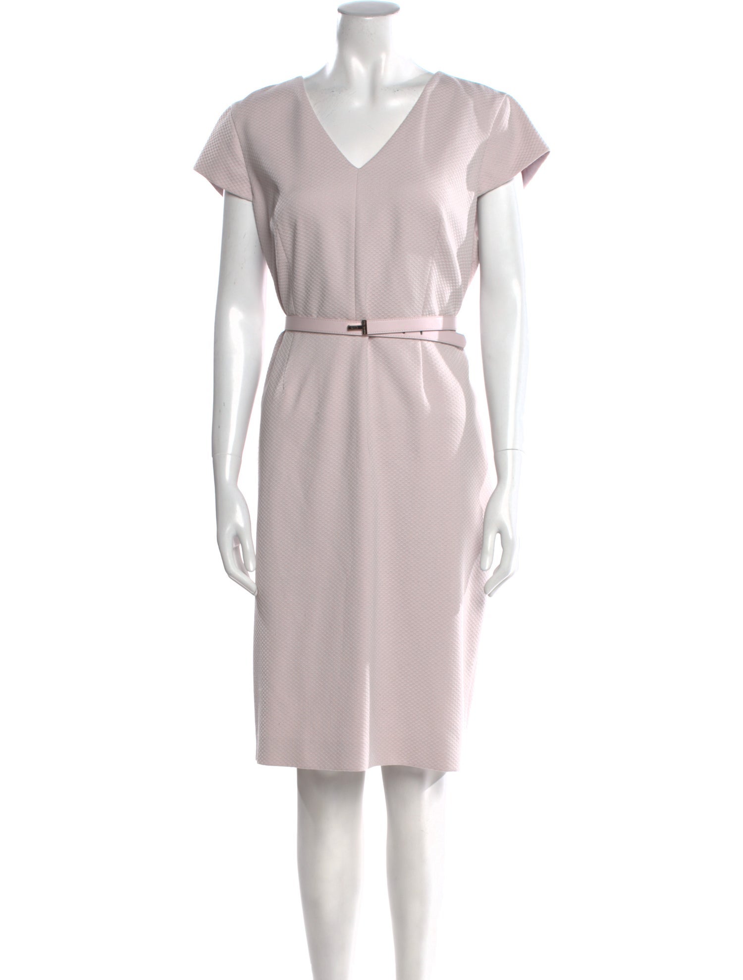 Ted Baker V-Neck Midi Length Dress