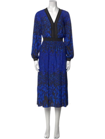 Ted Baker Printed Long Dress