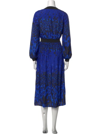 Ted Baker Printed Long Dress