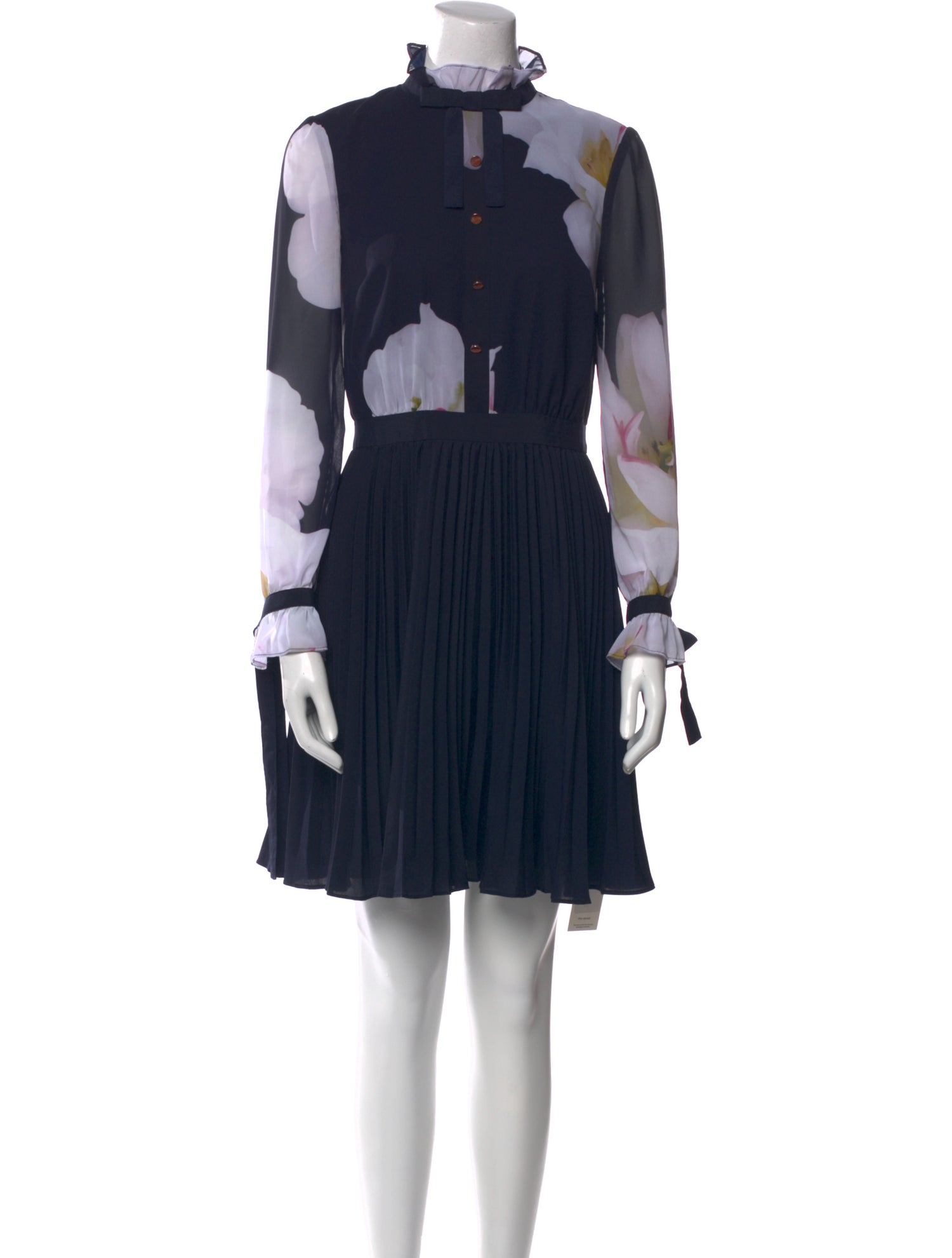 Ted Baker Floral Print Mini Dress