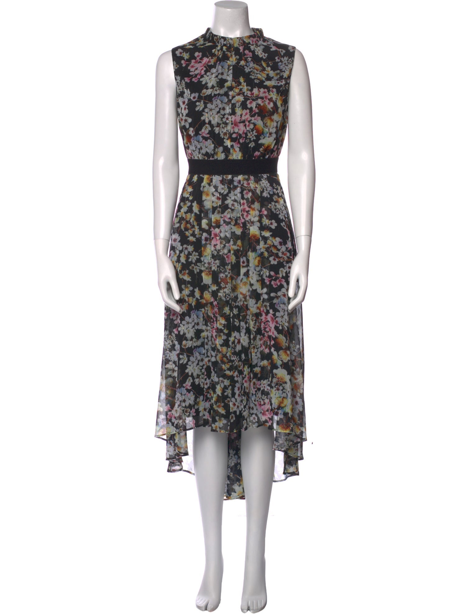 Ted Baker Floral Print Long Dress