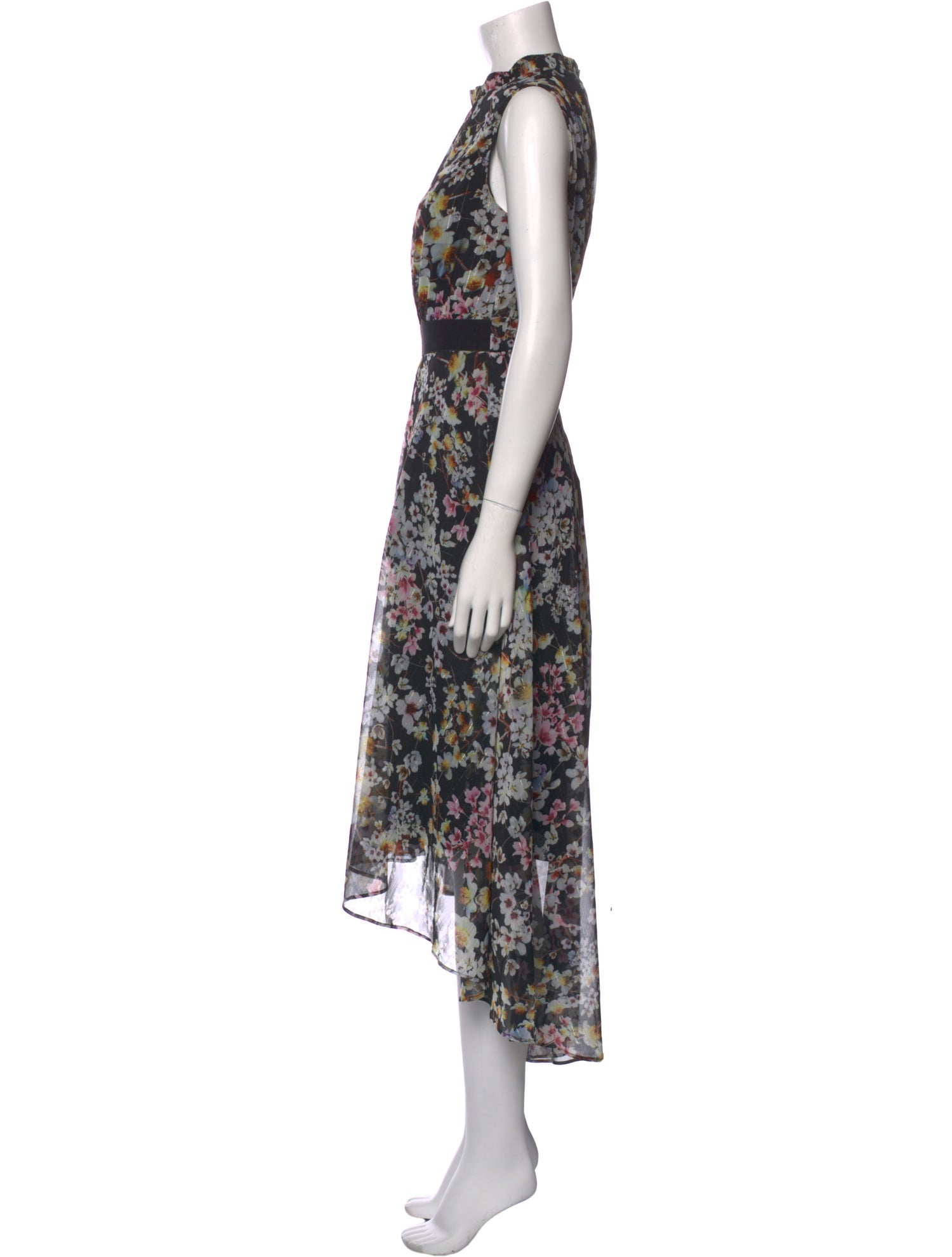 Ted Baker Floral Print Long Dress