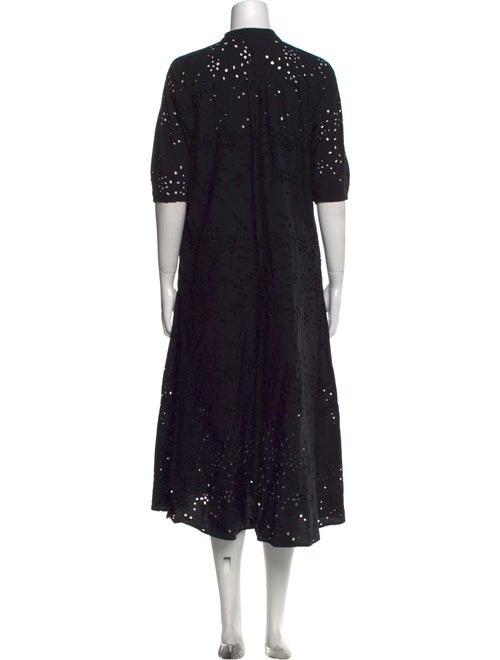 Ted Baker Floral Print Midi Length Dress