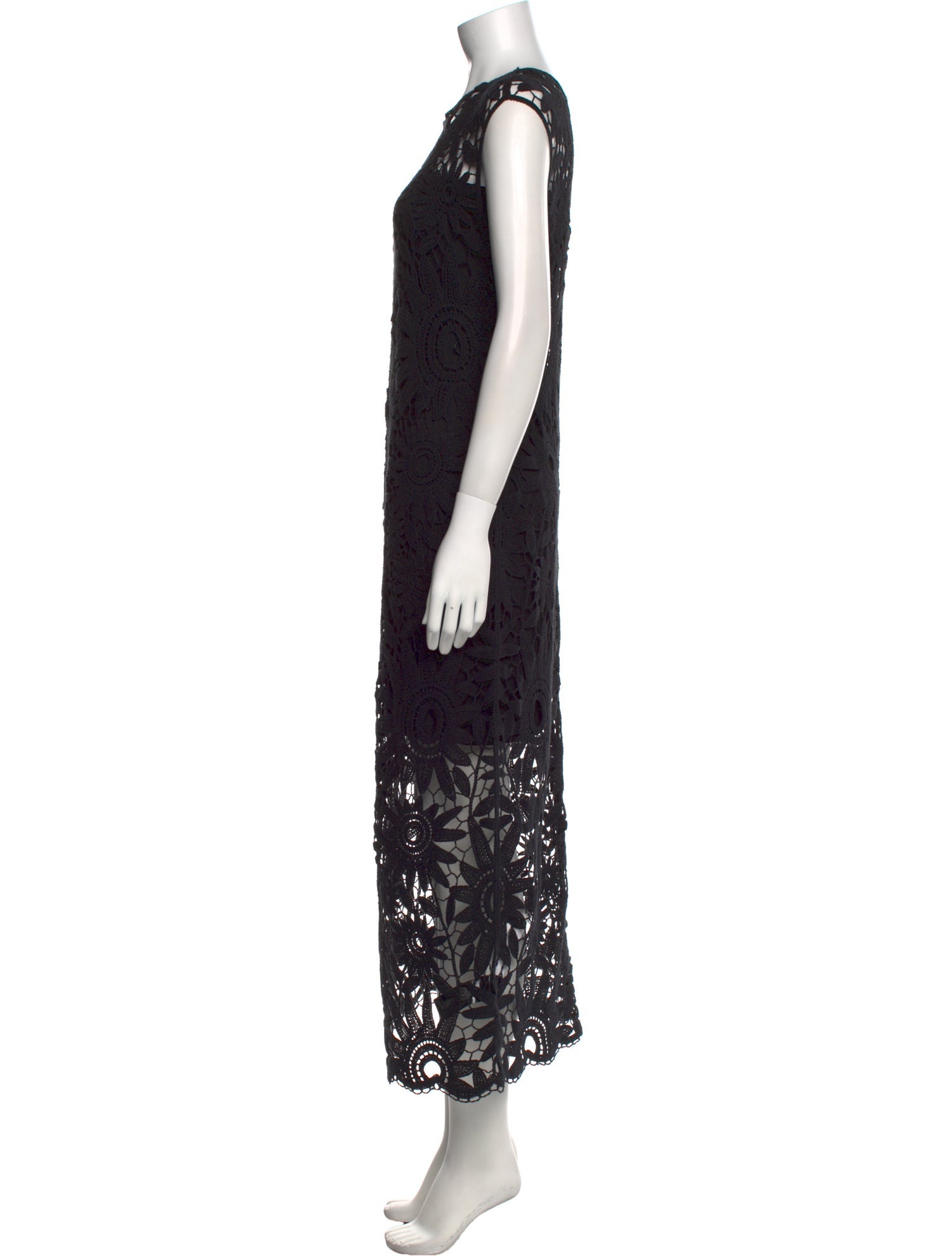 Ted Baker Crew Neck Long Dress