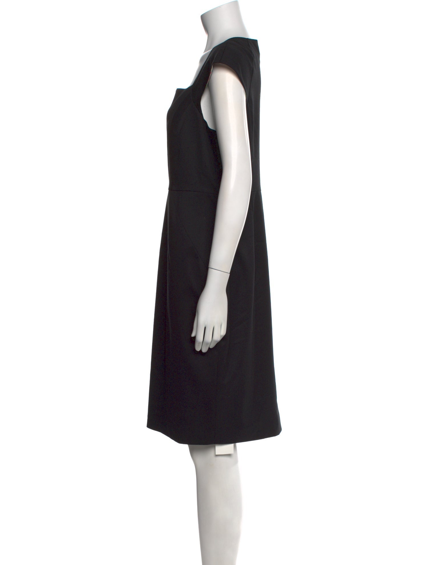 Ted Baker Square Neckline Knee-Length Dress