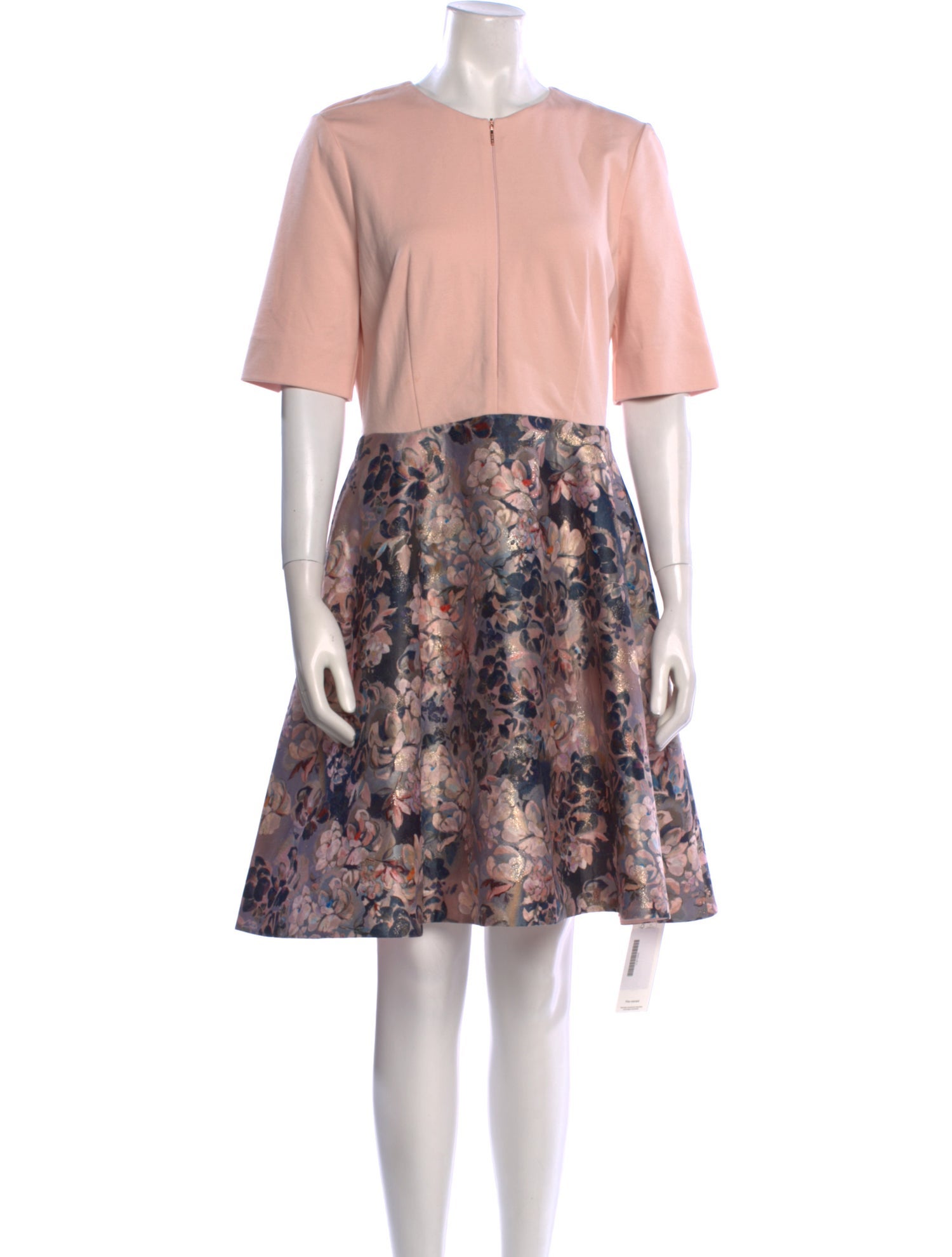 Ted Baker Floral Print Knee-Length Dress