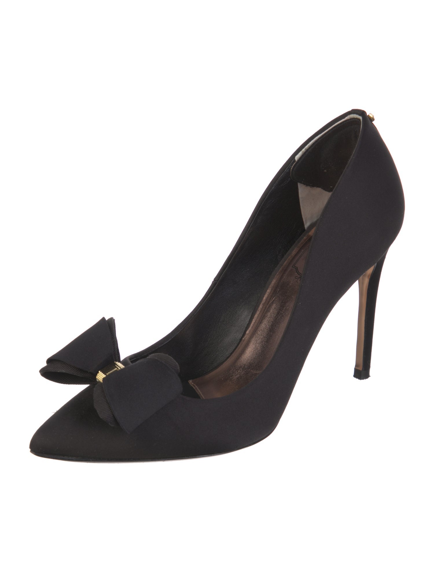 Ted Baker Satin Bow Accents Pumps