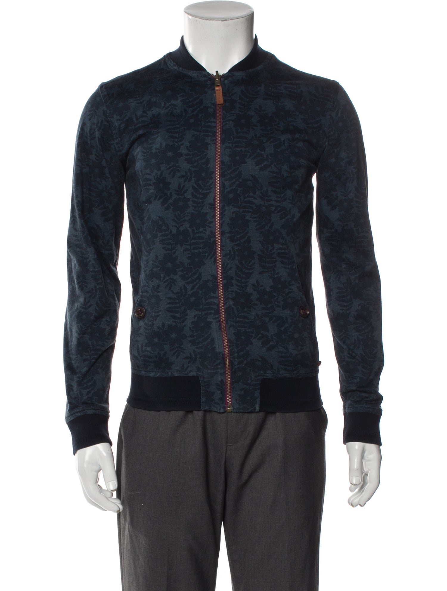 Ted Baker Reversible Printed Bomber Jacket