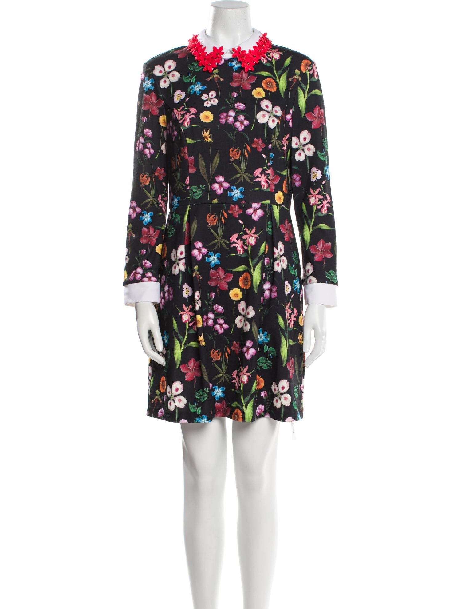 Ted Baker Floral Print Mini Dress