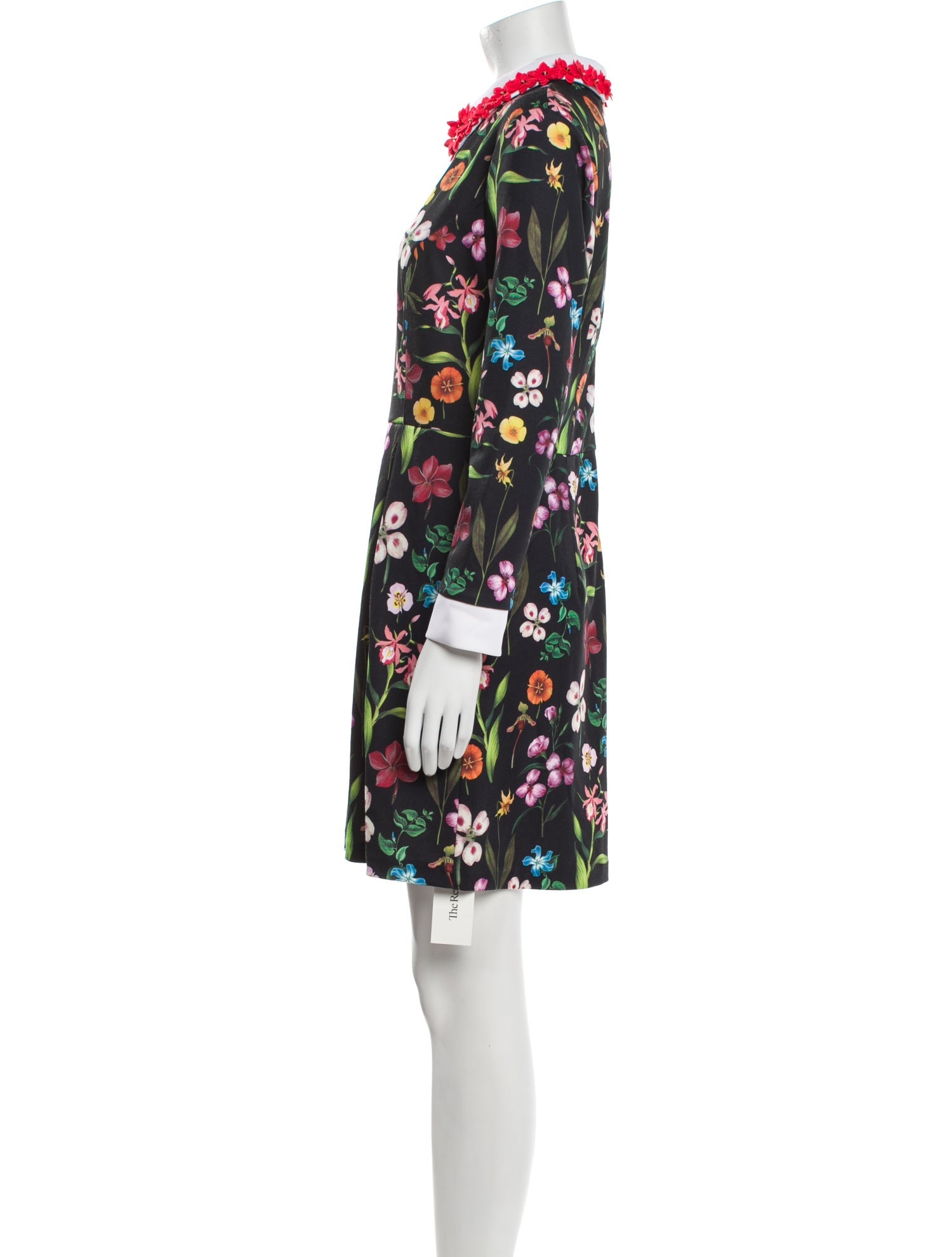 Ted Baker Floral Print Mini Dress