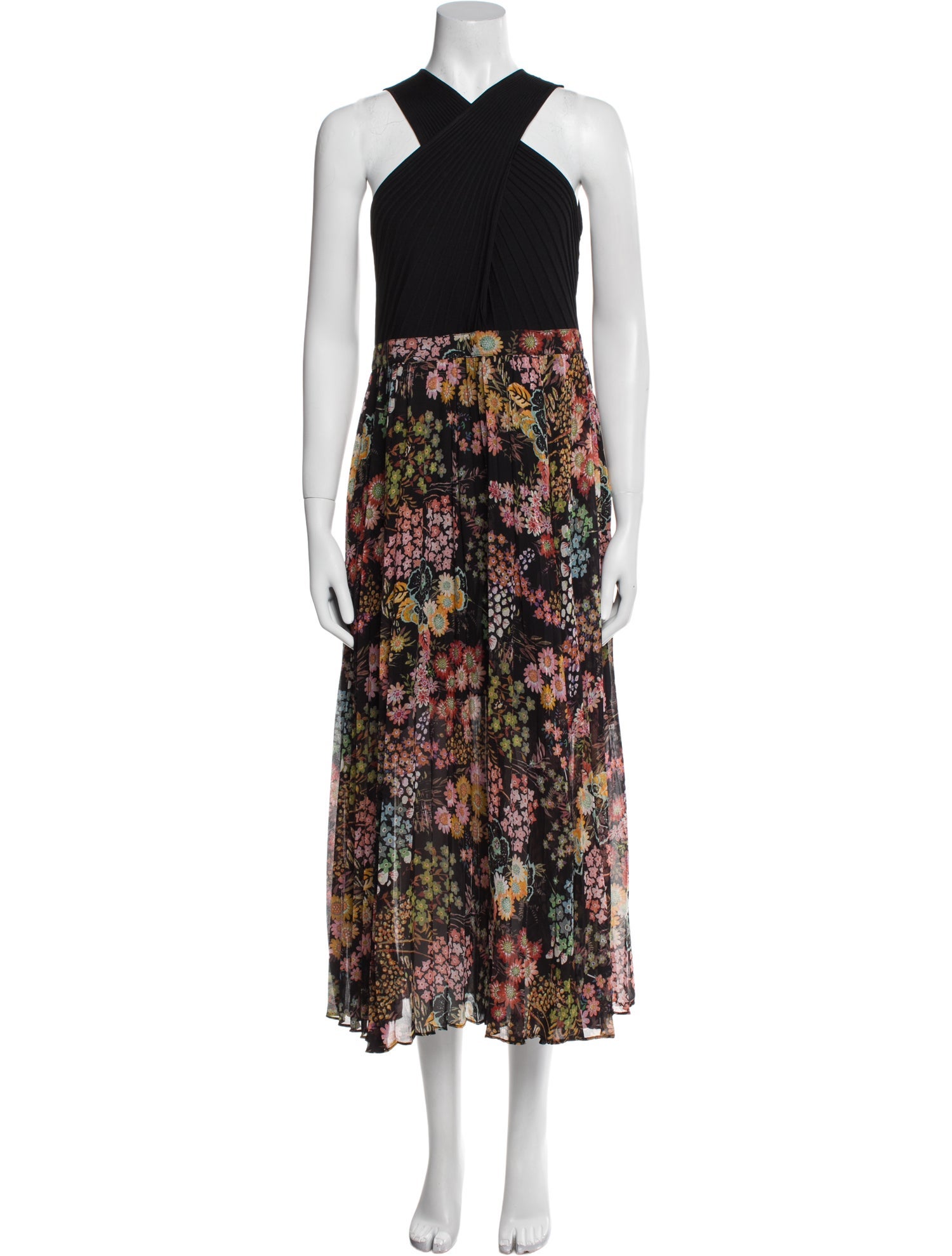 Ted Baker Floral Print Long Dress