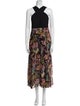 Ted Baker Floral Print Long Dress