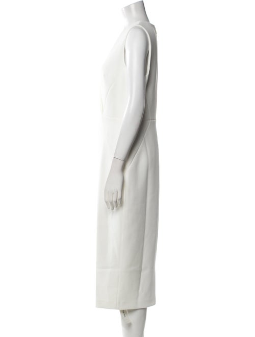 Ted Baker V-Neck Midi Length Dress