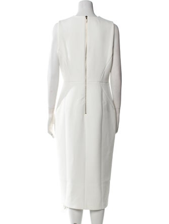 Ted Baker V-Neck Midi Length Dress