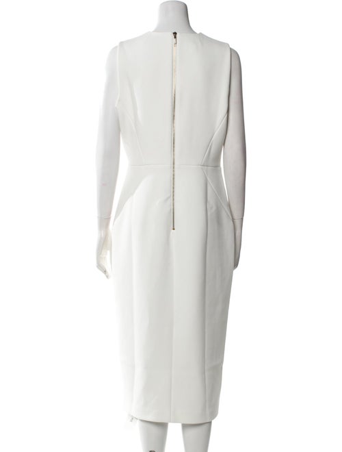 Ted Baker V-Neck Midi Length Dress