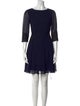 Ted Baker Bateau Neckline Mini Dress