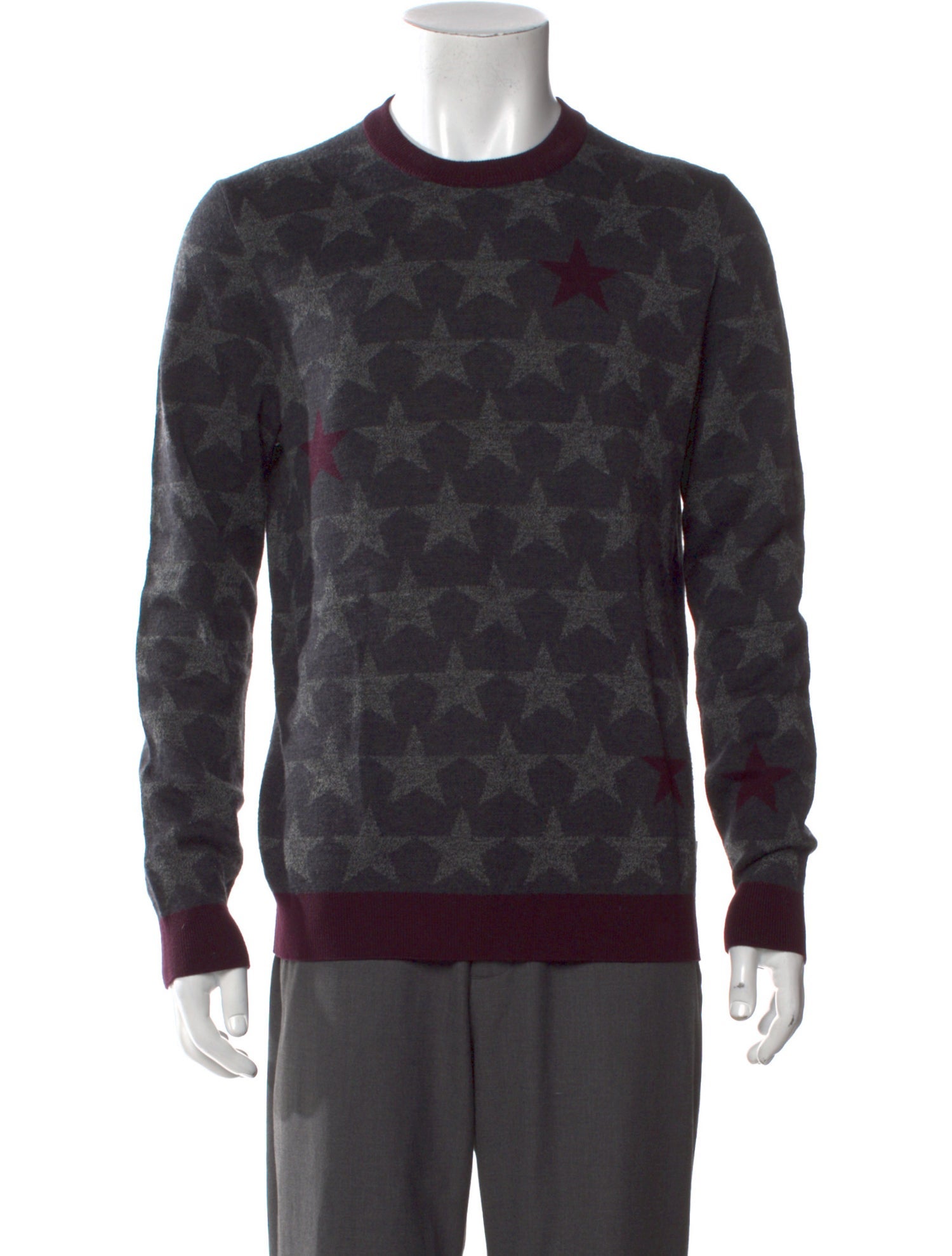 Ted Baker Printed Crew Neck Pullover