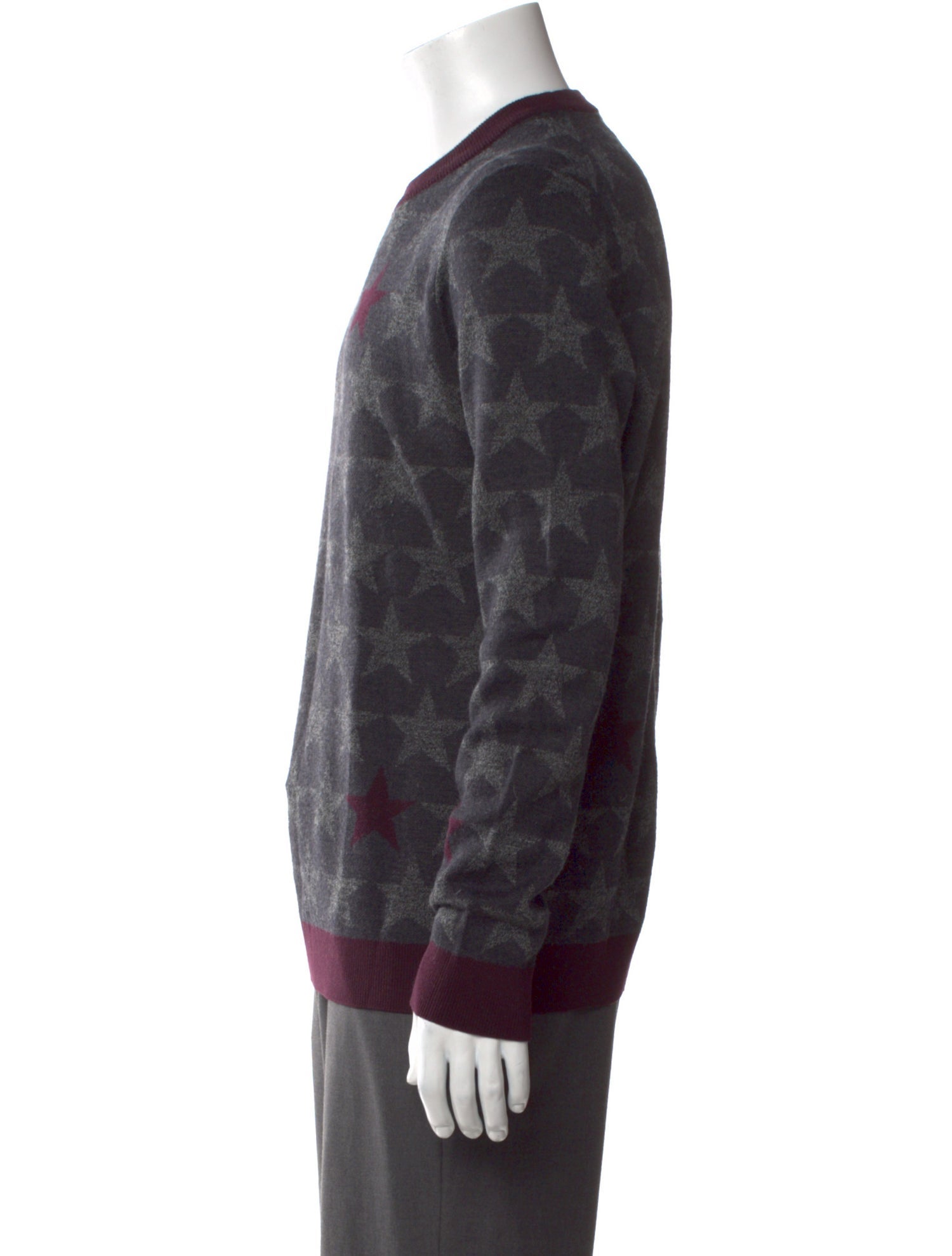 Ted Baker Printed Crew Neck Pullover