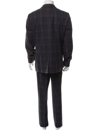 Ted Baker Plaid Print Two-Piece Blazer