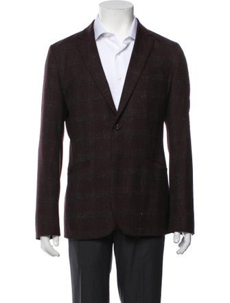 Ted Baker Plaid Print Blazer