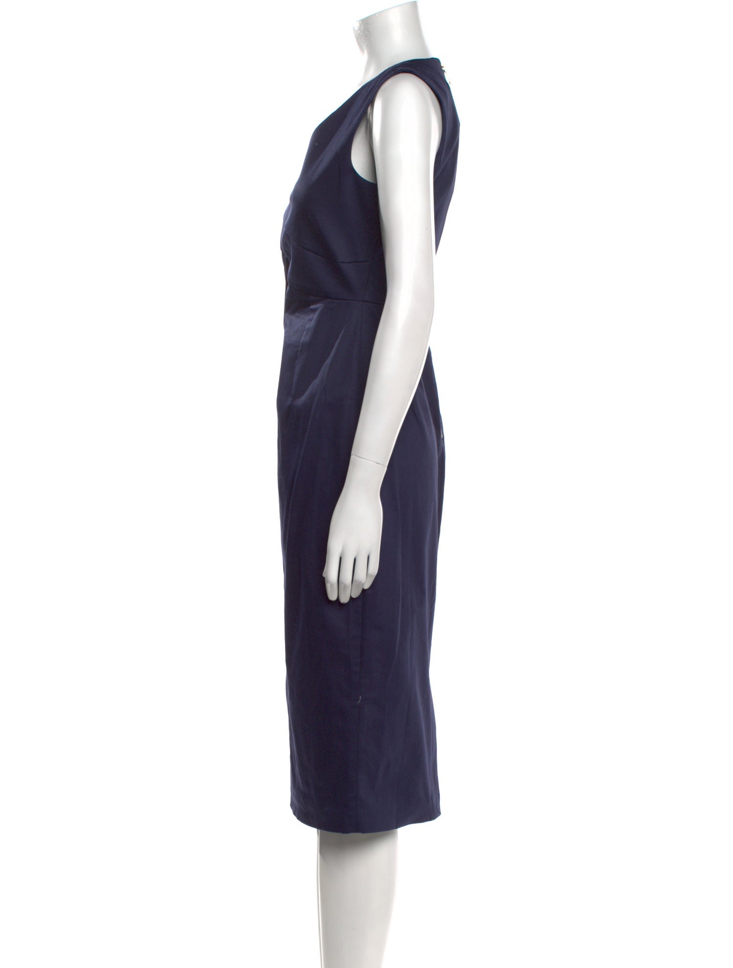 Ted Baker V-Neck Midi Length Dress w/ Tags